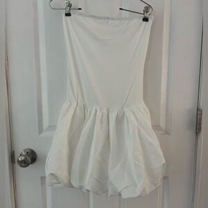 Elegant White Women's Skirt